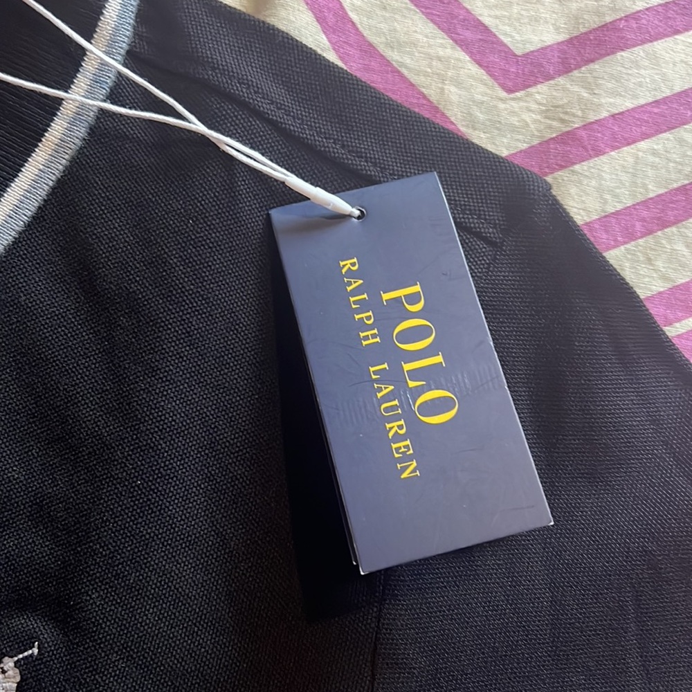 Polo Ralph Lauren Slim Fit Polo T Shirt - Black - Picture 3 of 12